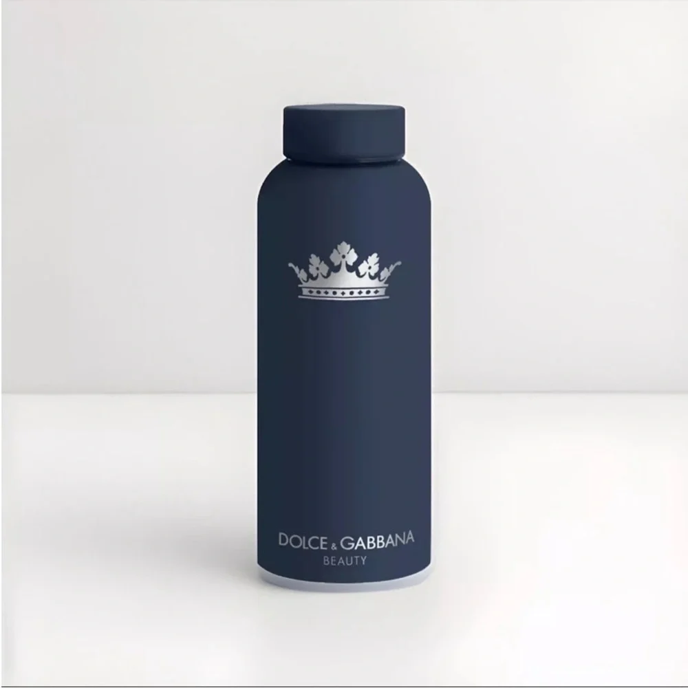 NIB Dolce & Gabbana Navy and Silver Beauty Bottle - Picture 1 of 3